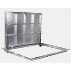 Floor Access Door Aluminum 80x140P with Gas Struts