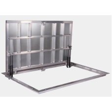 Floor Access Door Aluminum 80x170P with Gas Struts