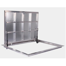 Floor Access Door Aluminum 90x120P with Gas Struts