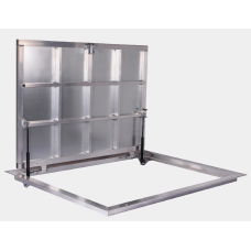 Floor Access Door Aluminum 90x130P with Gas Struts
