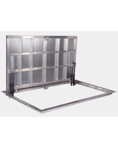 Floor Access Door Aluminum 90x180P with Gas Struts